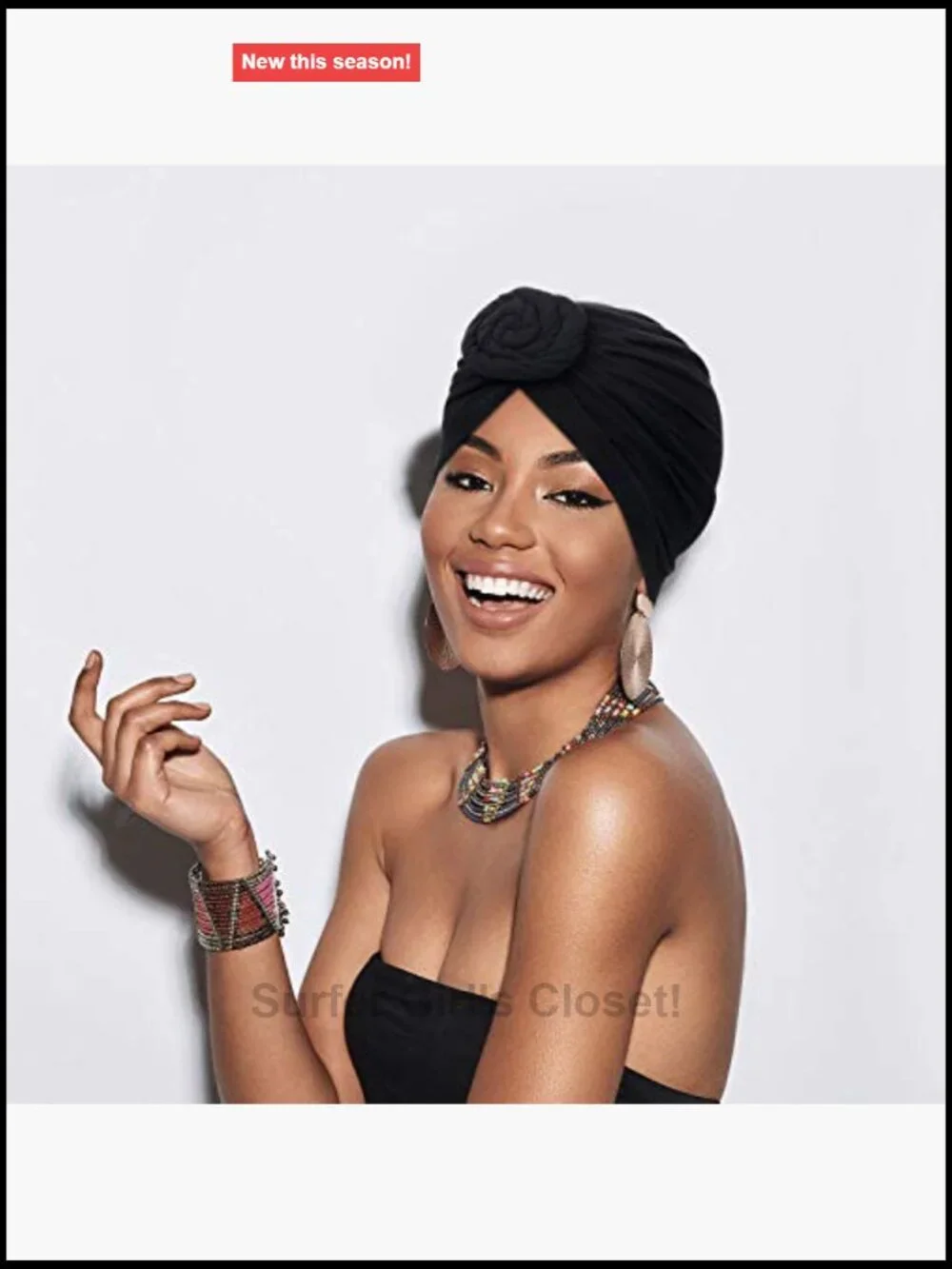 4 Pre-Tied Turban Head Wraps Chemo Headwear Hair Loss Cap